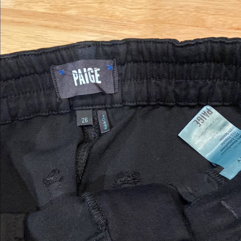 PAIGE Classic Black Denim